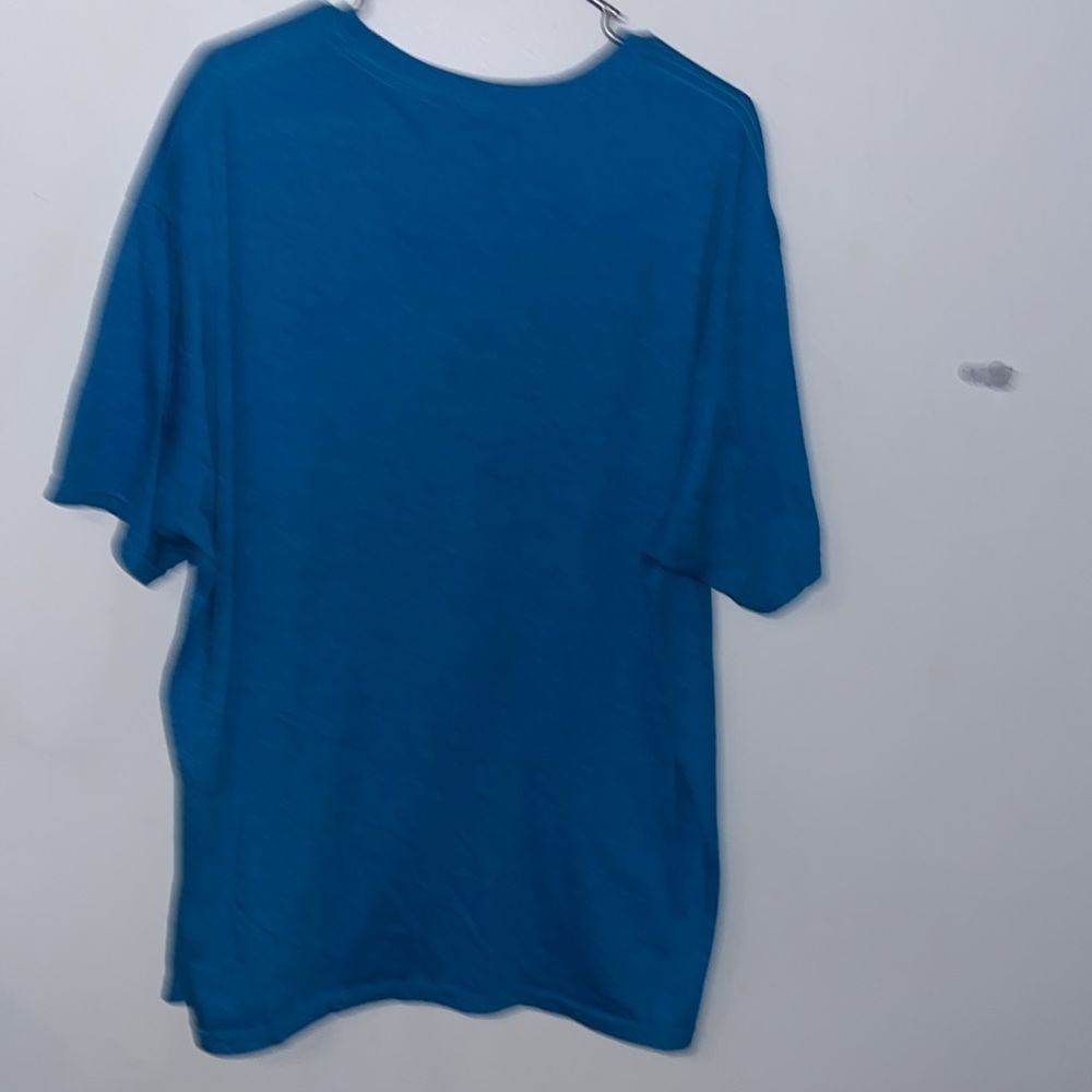 NEW MENS STAR WARS SZ 2X BLUE BB-8 GRAPHIC CREW NECK T-SHIRT - Picture 4 of 4